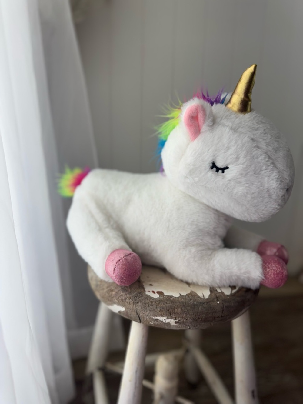 Snug a Babies Unicorn Stuffed Animal + Mini Unicorn Baby Plush Zipper Tummy